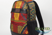 African-Inspired Sports Backpack – Ghanaian Motif Edition