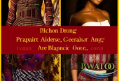 African Elegance: Ghanaian Motif Lingerie Collection
