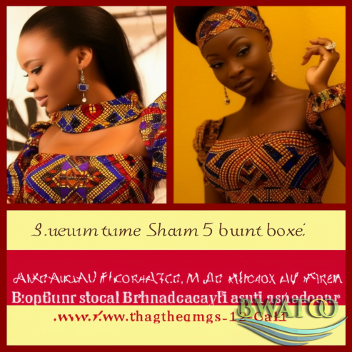 African Elegance: Ghanaian Motif Lingerie Collection