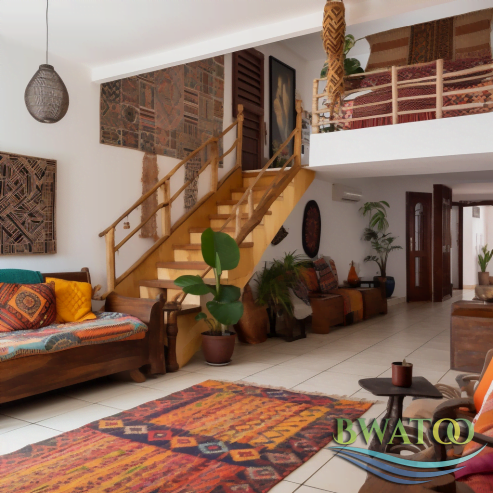 Charming African-Themed Duplex – Ideal for Couples! 🌍💖