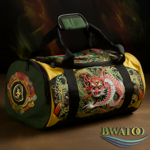 Martial Arts Sport Bag – Tiger & Dragon Yin Yang Edition