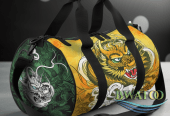 Martial Arts Sport Bag – Tiger & Dragon Yin Yang Edition