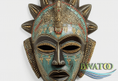 Authentic Ghanaian Handcrafted Mask – A Symbol of African Heritage