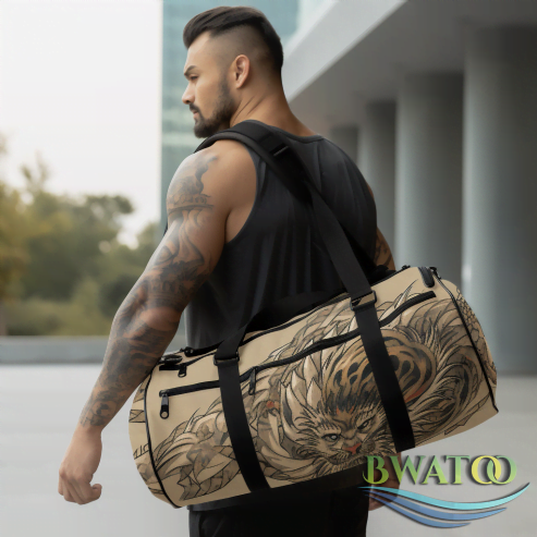 Martial Arts Sport Bag – Tiger & Dragon Yin Yang Edition