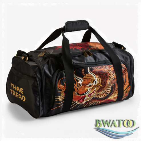 Martial Arts Sport Bag – Tiger & Dragon Yin Yang Edition