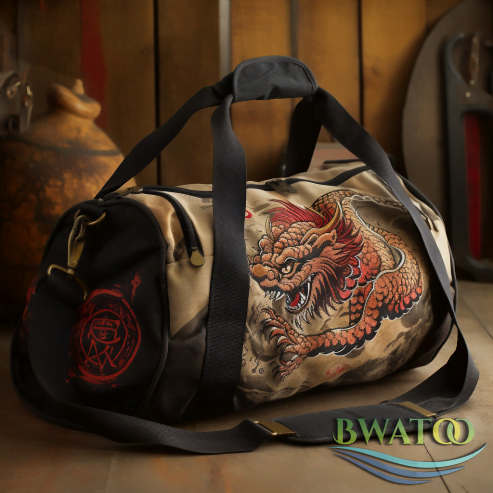 Martial Arts Sport Bag – Tiger & Dragon Yin Yang Edition