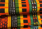 Authentic Ghanaian Kente Cloth – Traditional Handwoven Fabric